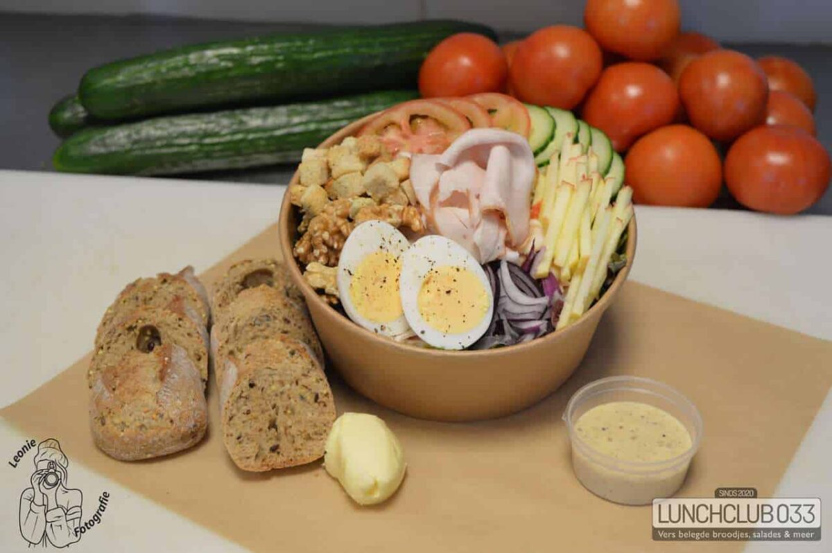 Lunchclub 033 - Gerookte Kip Salade